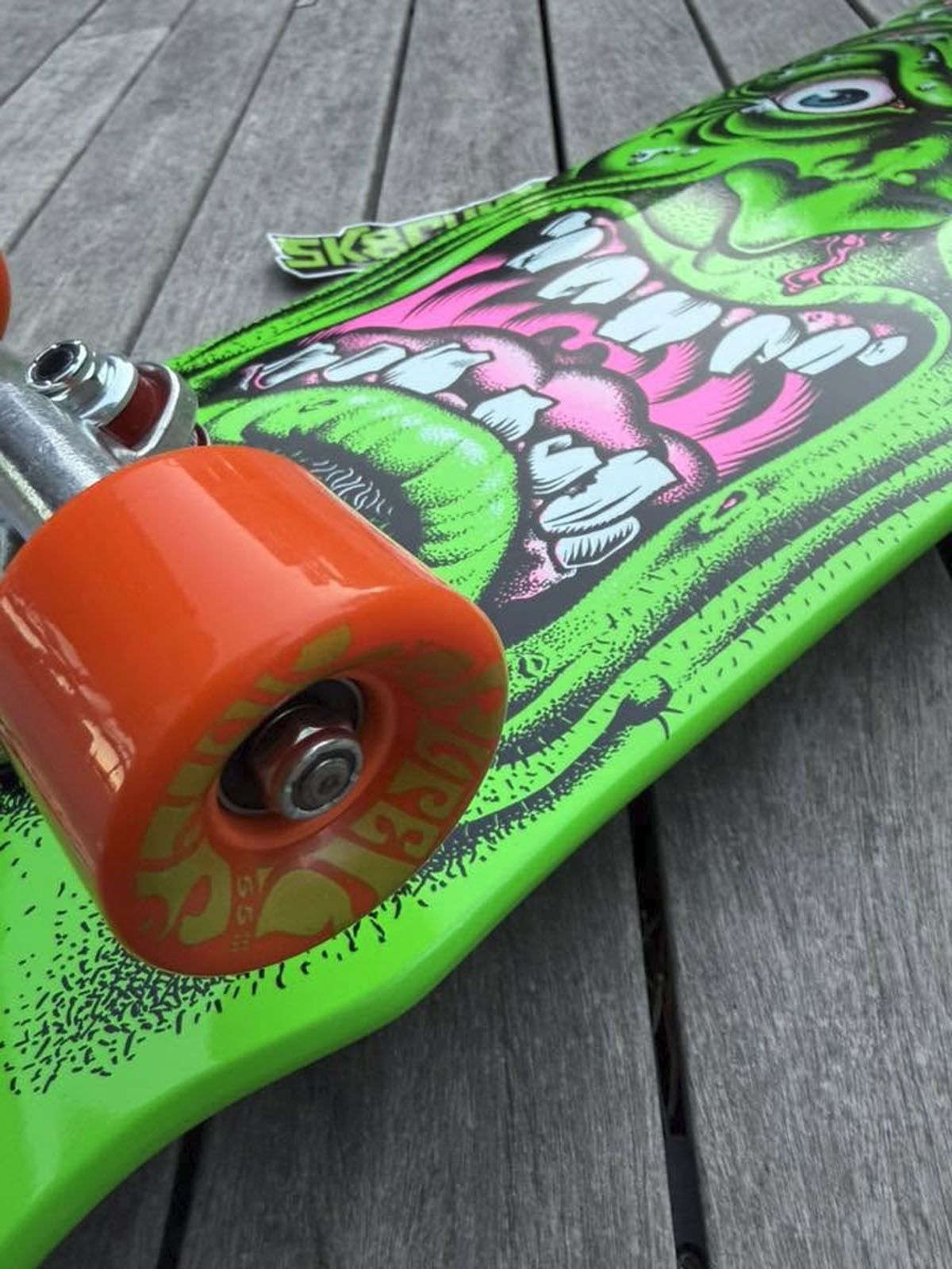 Santa Cruz Rob Roskopp Face Green 9.5" Complete