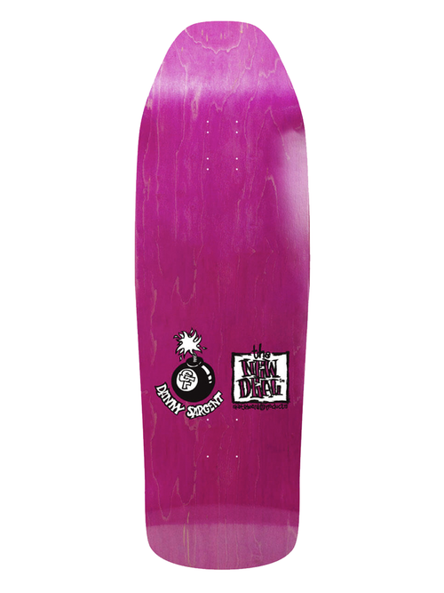 New Deal Monkey Bomber Pink 9.62" Deck