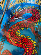 Powell Peralta Steve Caballero Chinese Dragon Reissue Aqua Foil 10" Deck