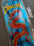 Powell Peralta Steve Caballero Chinese Dragon Reissue Aqua Foil 10" Deck