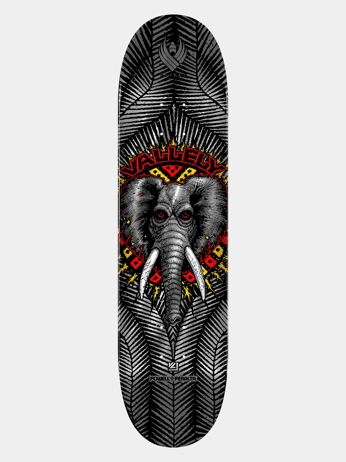 Powell Peralta Mike Vallely Flight Deck Silver Foil  - 8.63