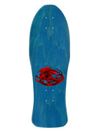 Powell Peralta Steve Caballero Chinese Dragon Skateboard Deck turquoise wood stain. 'POWELL PERALTA' VC Johnson Dragon logo in Red.