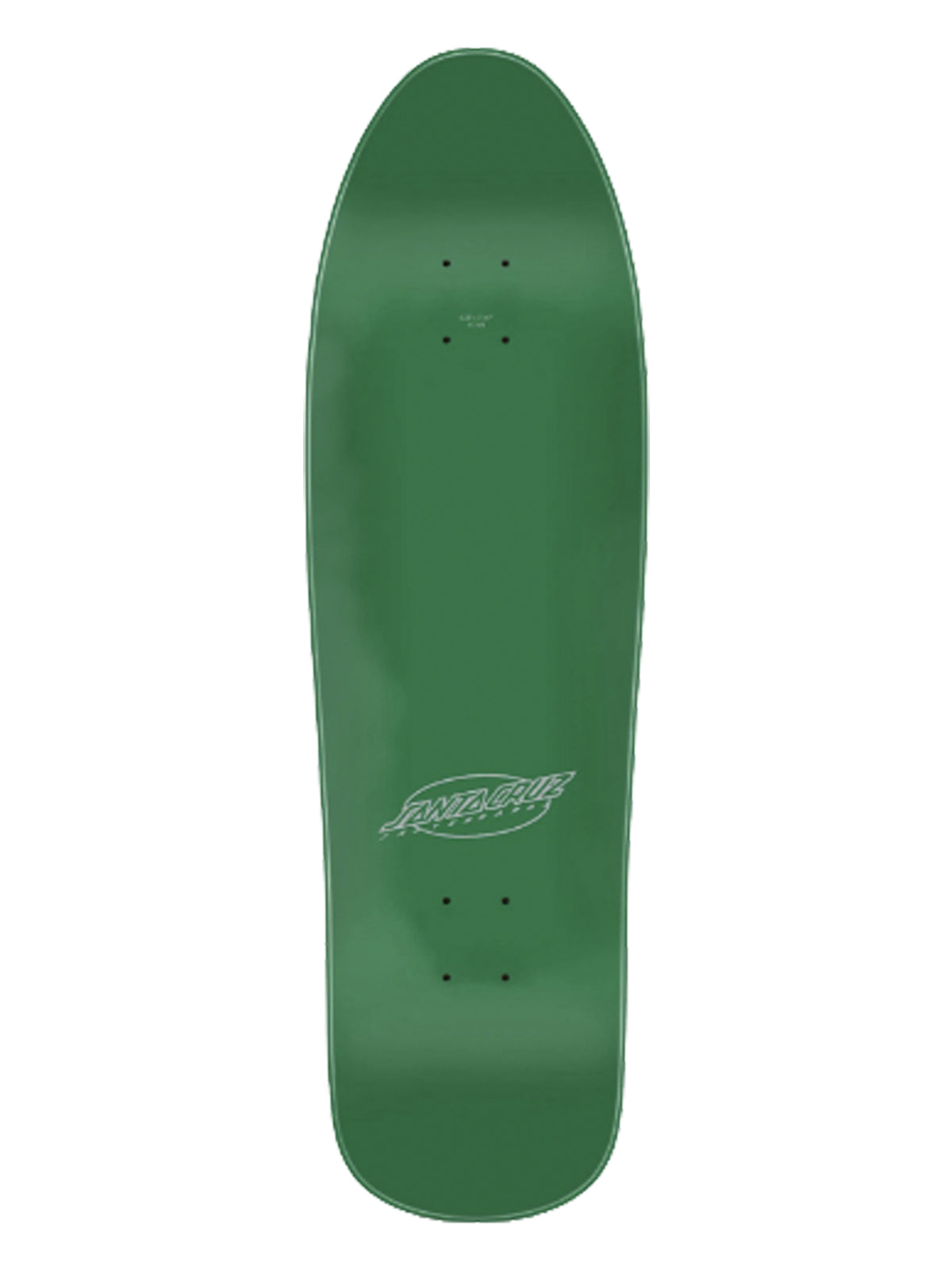 A green skateboard deck shown from the underside against a plain white background, featuring a white 'Bloomer' brand logo near the center.